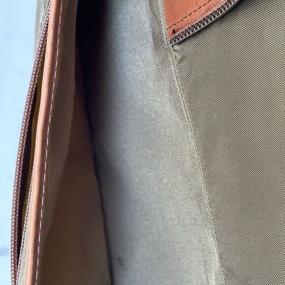 Hartman Courier Bag leather and ballistic nylon. Classic tan - Picture 9 of 13